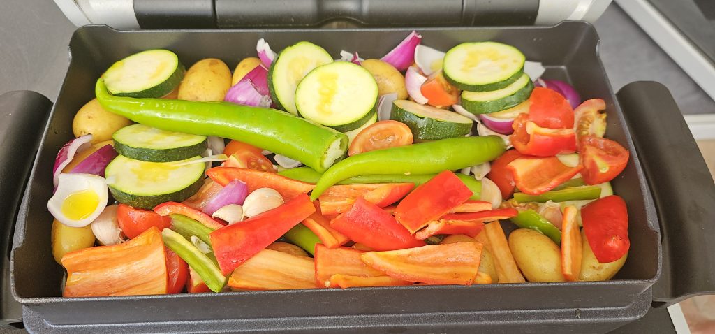 Ein kulinarisches Erlebnis im Garten: Grillgemüse mit Hirtenkäse im OptiGrill
